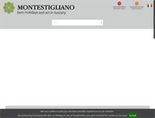 Tablet Screenshot of montestigliano.com